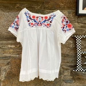 Rebecca Taylor peasant blouse